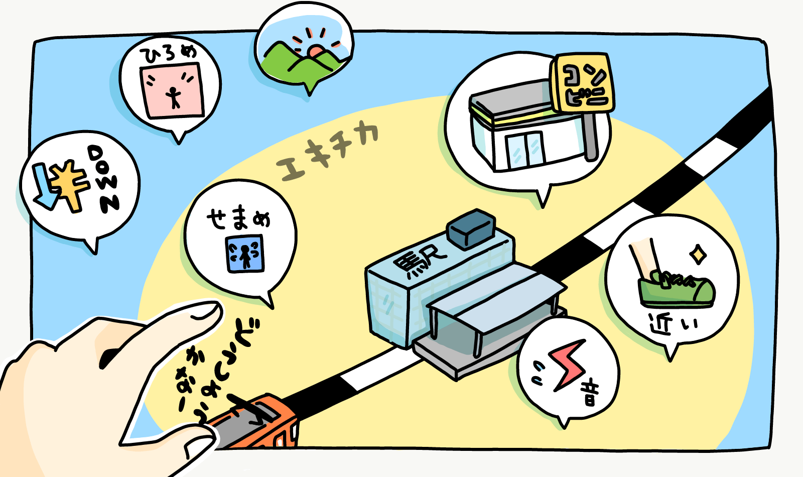 【賃貸】駅近物件を選ぶ時のメリット・デメリット