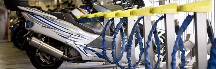 バイク置き場付き物件特集